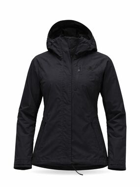 The North Face Women's Black Hooded Ski Jacket